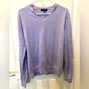 Banana Republic Silk Blend Light Purple Sweater